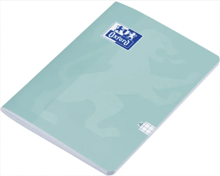 CAIET OXFORD A4 60 FILE, PATRATELE, HARTIE OPTIK 80G/MP, PEFC, COPERTA PLASTIFIATA FLEXIBILA SOFT TOUCH