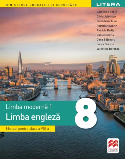 Limba modernă 1. Limba engleză. Manual pentru clasa 8