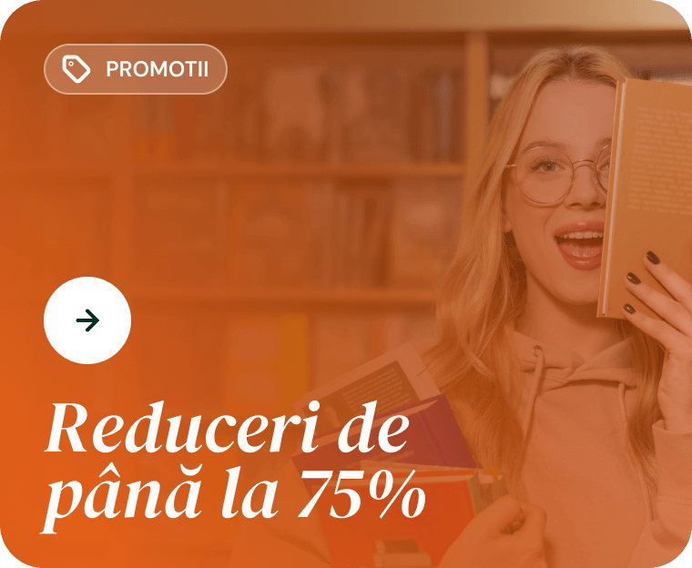 Cărți cu reducere de până la 75%